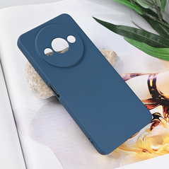 Zastitna maska (futrola) Teracell Soft Velvet - Xiaomi Redmi A3 plava.