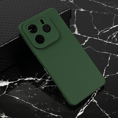 Zastitna maska (futrola) Teracell Giulietta - Xiaomi Redmi Note 14 5G mat zelena.