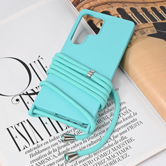 Zastitna maska (futrola) Crossbody - Samsung S938 Galaxy S25 Ultra mint.