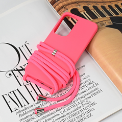 Zastitna maska (futrola) Crossbody - Samsung S931 Galaxy S25 pink.