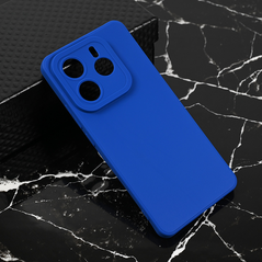 Zastitna maska (futrola) Teracell Giulietta - Xiaomi Redmi Note 14 5G mat plava.