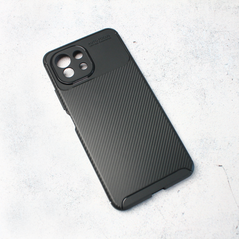 Zastitna maska (futrola) Defender Carbon - Xiaomi Mi 11 Lite crna.
