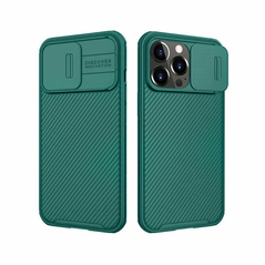 Zastitna maska (futrola) Nillkin CamShield Pro - iPhone 13 Pro zelena.