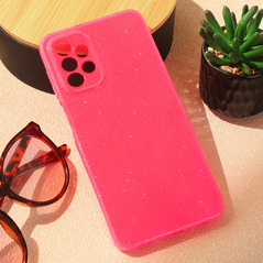 Zastitna maska (futrola) Sparkle Dust - Samsung A235 Galaxy A23 pink.