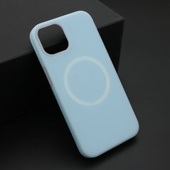 Zastitna maska (futrola) PASTEL COLOR MagSafe - iPhone 14 (6.1) plava (MS).