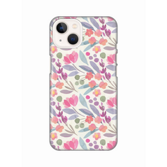 Zastitna silikonska maska (futrola) PRINT - iPhone 13 Watercolor Flowers.