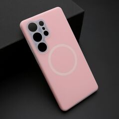 Zastitna maska (futrola) PASTEL COLOR MagSafe - Samsung S938 Galaxy S25 Ultra 5G roze (MS).
