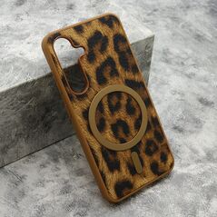Zastitna maska (futrola) ROAR STYLE MagSafe - Samsung S921 Galaxy S24 5G braon (MS).
