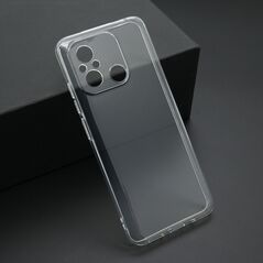 Zastitna silikonska maska (futrola) CLEAR - Xiaomi Redmi 12C providna (MS).