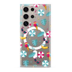 Zastitna maska (futrola) silikonska print MagSafe - Samsung S928 Galaxy S24 Ultra 5G beach (MS).