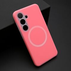 Zastitna maska (futrola) PASTEL COLOR MagSafe - Samsung S931 Galaxy S25 5G pink (MS).