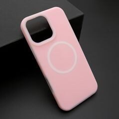 Zastitna maska (futrola) PASTEL COLOR MagSafe - iPhone 16 Pro Max (6.9) roze (MS).