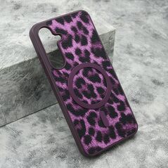 Zastitna maska (futrola) ROAR STYLE MagSafe - Samsung S721B Galaxy S24 FE ljubicasta (MS).
