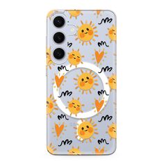 Zastitna maska (futrola) silikonska print MagSafe - Samsung S921 Galaxy S24 5G sun (MS).