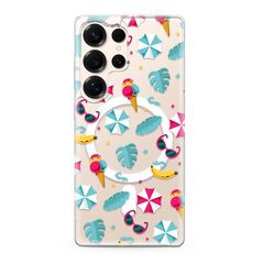 Zastitna maska (futrola) silikonska print MagSafe - Samsung S938 Galaxy S25 Ultra 5G beach (MS).