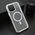 Zastitna maska (futrola) CRYSTAL MagSafe - iPhone 16 Pro Max (6.9) bela (MS).