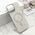 Futrole GLAM GLOW MagSafe - iPhone 16 Pro Max (6.9) srebrna (MS).