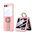 Zastitna maska (futrola) STRAP RING CASE - Samsung F741B Galaxy Z Flip 6 5G roze (GKK case) (MS).
