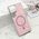 Futrole GLAM GLOW MagSafe - Samsung S928 Galaxy S24 Ultra 5G roze (MS).