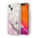 Zastitna maska (futrola) Guess Hc Liquid Glitter Peony - iPhone 13 roze (GUHCP13MLGPEPI).