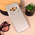 Zastitna maska (futrola) Sparkle Dust - Xiaomi Redmi A3 srebrna.