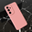 Zastitna maska (futrola) Teracell Giulietta - Samsung S936 Galaxy S25 Plus mat tamno roze.