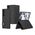 Zastitna maska (futrola) LEATHER - Samsung Galaxy Z Fold 6 5G crna (GKK case) (MS).