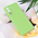 Zastitna maska (futrola) Teracell Soft Velvet - Samsung G990 Galaxy S21 FE zelena.