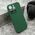 Zastitna maska (futrola) VELVET TOUCH - iPhone 16 Pro (6.3) tamno zelena (MS).
