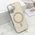 Zastitna maska (futrola) GLAM GLOW MagSafe - iPhone 16 (6.1) zlatna (MS).