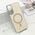 Zastitna maska (futrola) GLAM GLOW MagSafe - Samsung S937 Galaxy S25 Edge 5G srebrna (MS).