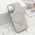 Zastitna maska (futrola) GLAM GLOW MagSafe - iPhone 16 (6.1) srebrna (MS).