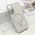 Zastitna maska (futrola) GLAM GLOW MagSafe - Samsung S937 Galaxy S25 Edge 5G zlatna (MS).