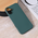 Zastitna maska (futrola) Teracell Giulietta - iPhone 16 Plus 6.7 mat tamno zelena.