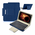 Zastitna maska (futrola) sa Bluetooth Tastaturom Leather - Tablet 10" Univerzalna plava.