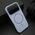 Zastitna maska (futrola) JELLY MagSafe II - iPhone 17 Pro Max (6.9) plava (MS).