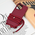 Zastitna maska (futrola) Crossbody - iPhone 13 Pro bordo.