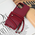 Zastitna maska (futrola) Crossbody - iPhone 13 Pro Max 6.7 bordo.