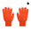 Rukavice - touch screen RY M (22cm) narandzaste.