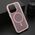 Zastitna maska (futrola) CRYSTAL MagSafe - iPhone 16 Pro (6.3) roze (MS).