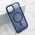 Zastitna maska (futrola) SILKY MAGSAFE II - iPhone 11 (6.1) plava (MS).