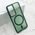 Zastitna maska (futrola) SILKY MAGSAFE II - Samsung S921 Galaxy S24 5G zelena (MS).