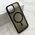 Zastitna maska (futrola) SILKY MAGSAFE II - iPhone 13 (6.1) crna (MS).