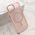 Zastitna maska (futrola) SILKY MAGSAFE II - iPhone 13 (6.1) roze (MS).