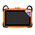 Wintouch tablet - decu K717 7 inca crni / Zastitna maska (futrola) narandzasta (MS).