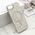 Zastitna maska (futrola) GLAM GLOW MagSafe - iPhone 16e/17e (6.1) srebrna (MS).