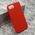Zastitna maska (futrola) GENTLE COLOR - iPhone 16e/17e (6.1) crvena (MS).