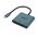 Adapter USB Type-C na HDMI (zenski) 4K 30Hz + USB 3.0 5Gbps + USB Type-C PD 3.0 100W 13cm (OTN-9175) Onten (MS).