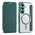 Zastitna maska (futrola) Magsafe Lux na preklop (bi fold) - Samsung S941 Galaxy S26 zelena.