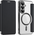 Zastitna maska (futrola) Magsafe Lux na preklop (bi fold) - Samsung S941 Galaxy S26 crna.
